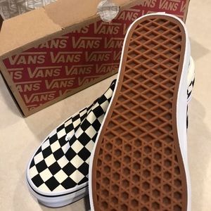 Checkered Vans men or women